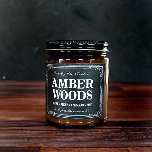 Amber Woods candle