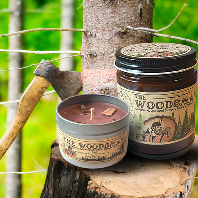 The Woodsman - USA MADE - Masculine Soy Wax Candles
