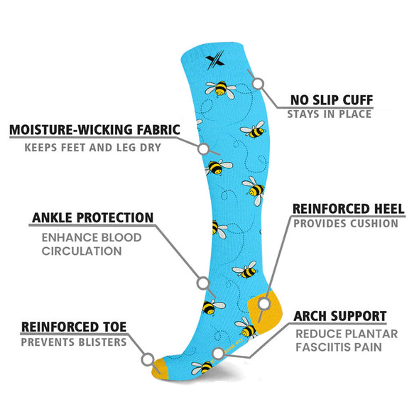Nature Knee High Compression Socks
