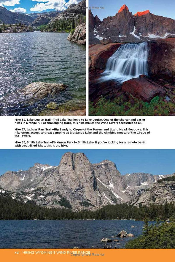 Hiking Wyoming's Wind River Range, 4th edition