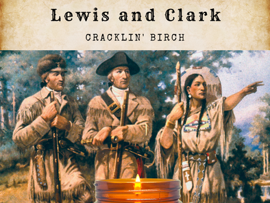 LEWIS AND CLARK Candle | History Candle | Vintage | Antique
