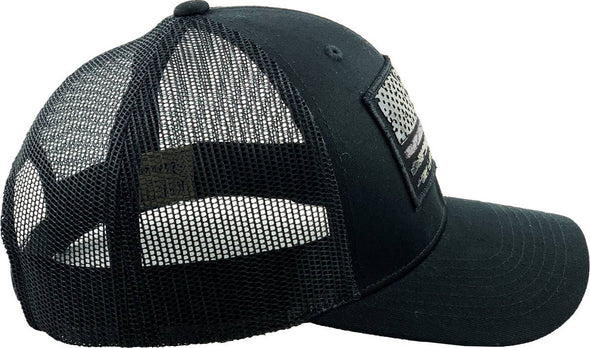 FLAG PRINT PATCH MESH BACK BALLCAP