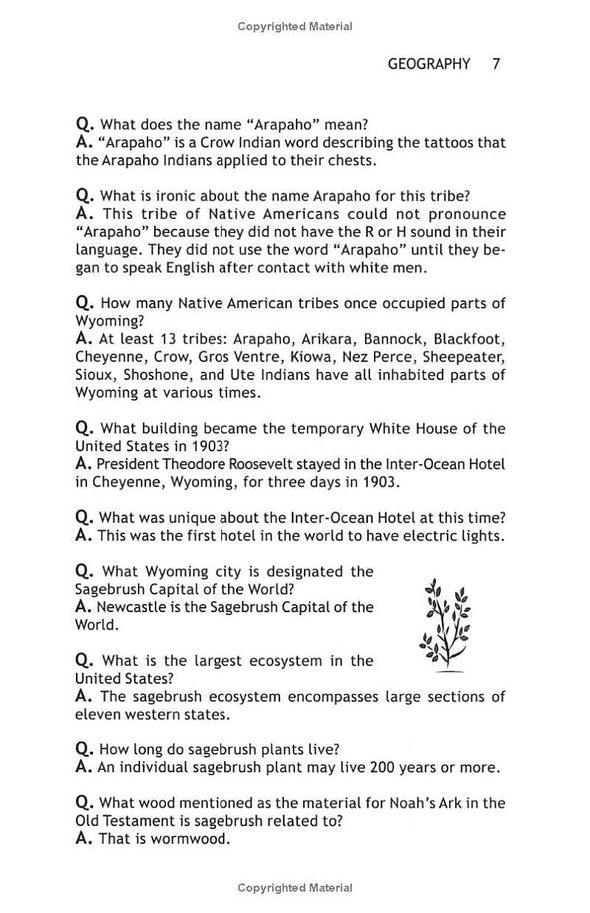 Wyoming Trivia