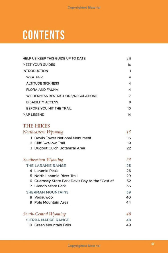 Hiking Wyoming: A Guide to the State's Greatest Hiking