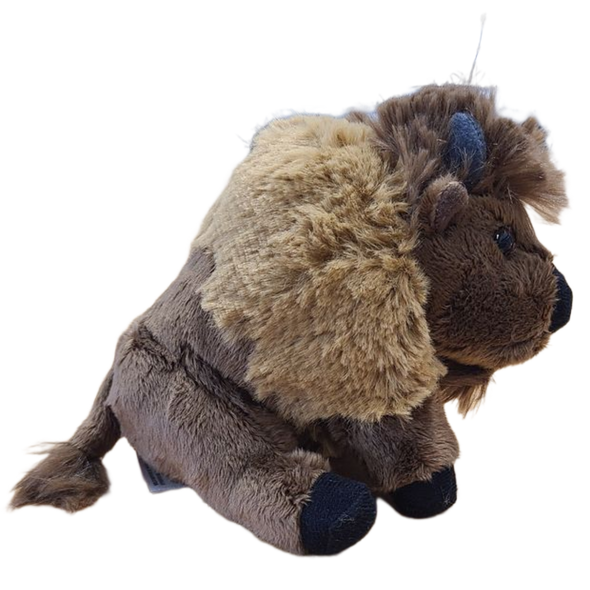 Route 66 Canned Bison - Eco-Friendly Recycled Plush Gift