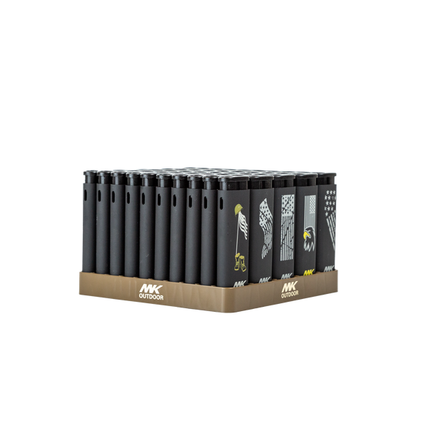 MK Lighter Outdoor Series, Alpine Set, Windproof Flame, Pock