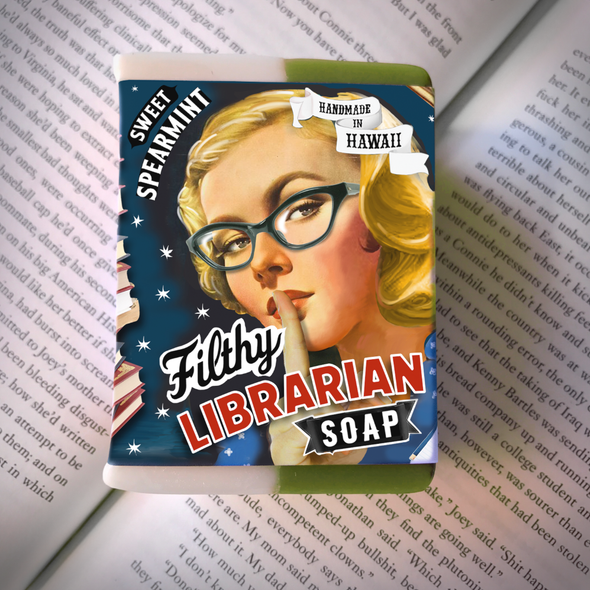 Filthy Librarian Soap