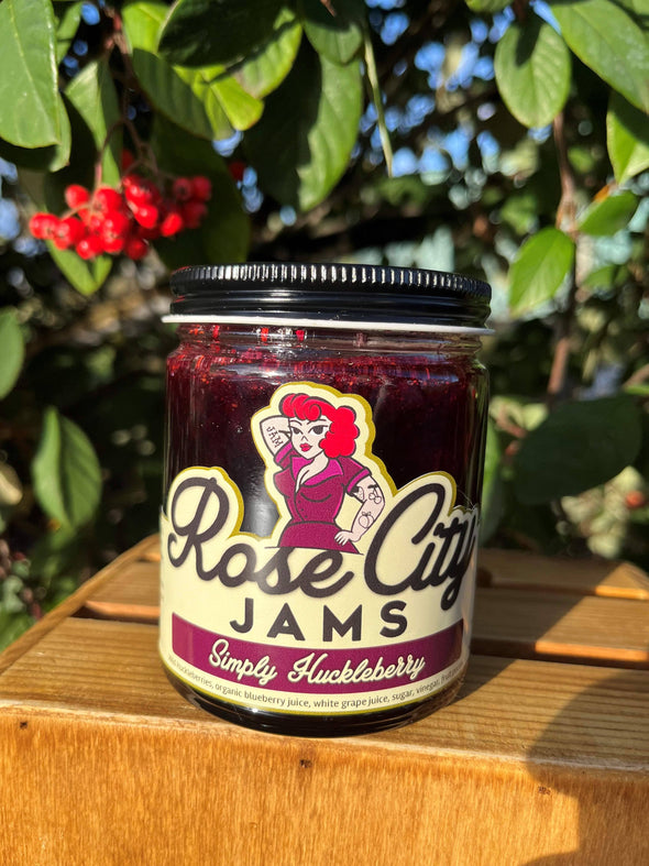 Simply Huckleberry Jam
