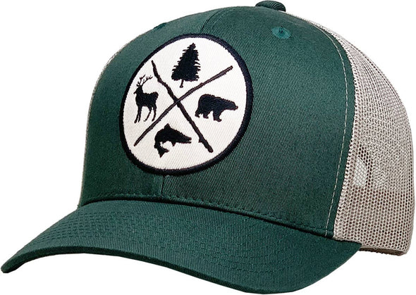 Outdoors Vintage Ballcap Meshback