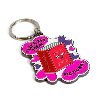 Enamel Keychain | Book Boyfriend