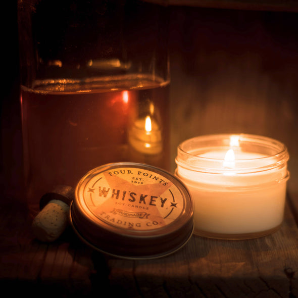 Whiskey 4 oz Soy Candle