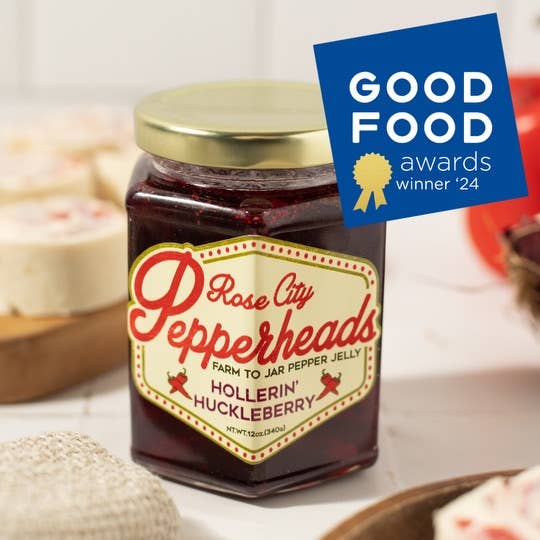 Hollerin' Huckleberry Pepper Jelly