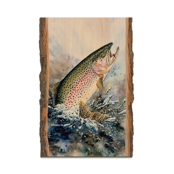Rainbow Trout - Wood Magnets