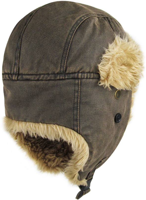 Canvas Trapper Hat