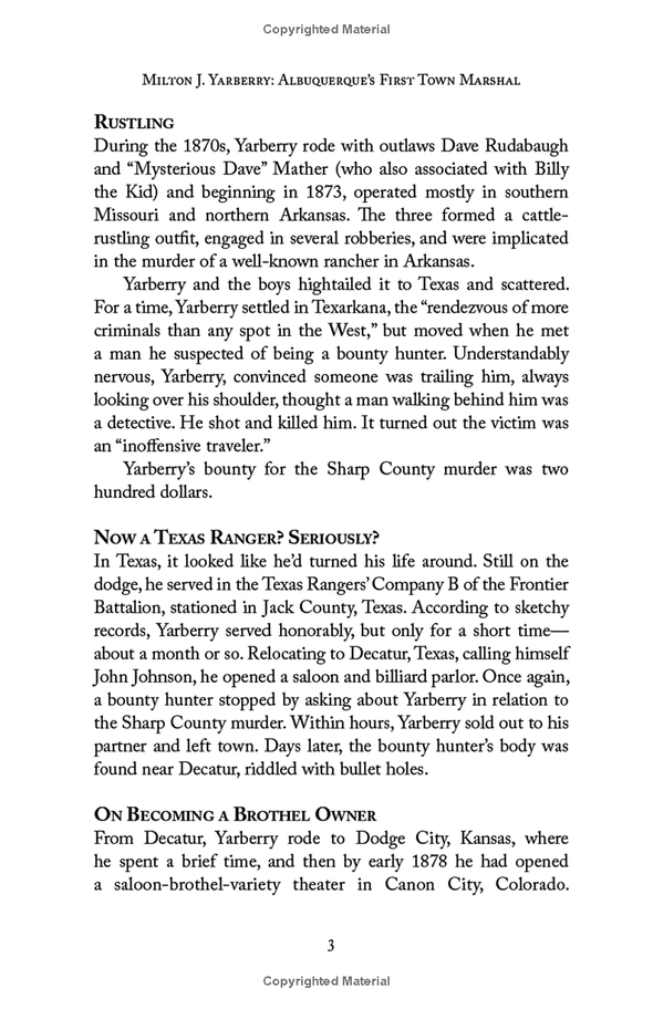 When Outlaws Wore Badges