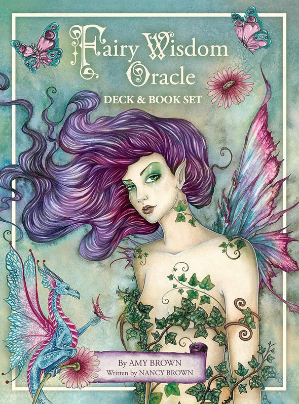 Amy Brown's Fairy Wisdom Oracle Tarot Cards and Booklet
