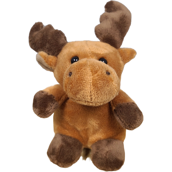 Rocky the Canned Moose - Stuffed Animal Plush w/Funny Jokes