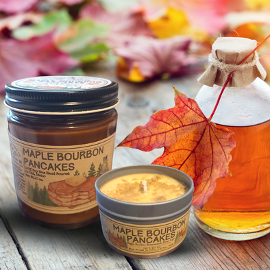 Maple Bourbon Pancakes - USA MADE - Soy Wax Candles