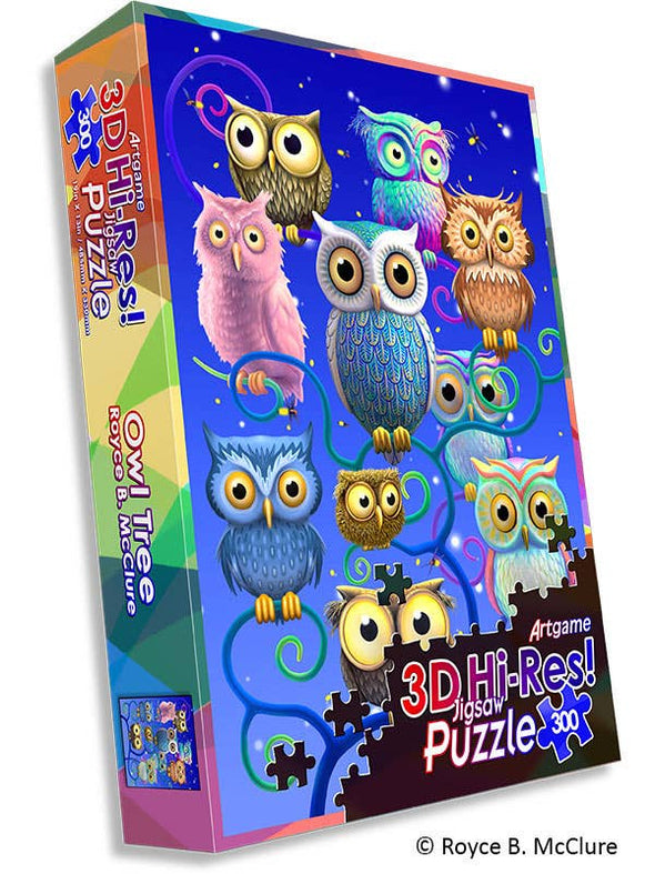 Owl Tree Hi-Res Puzzle