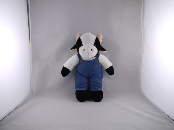 Customizable Animals with Jeans overall 12"
