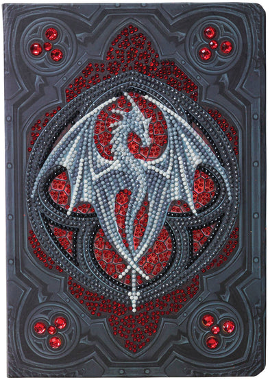Crystal Art Notebook Kit: Valour Dragon