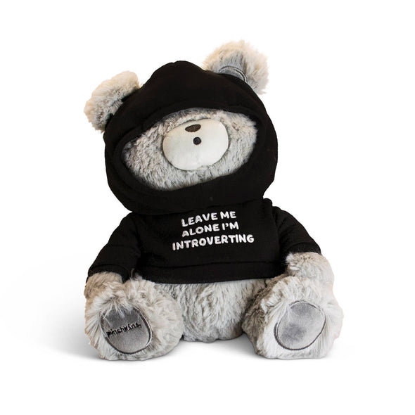 "Leave Me Alone, I'm Introverting" Teddy Bear Plushie