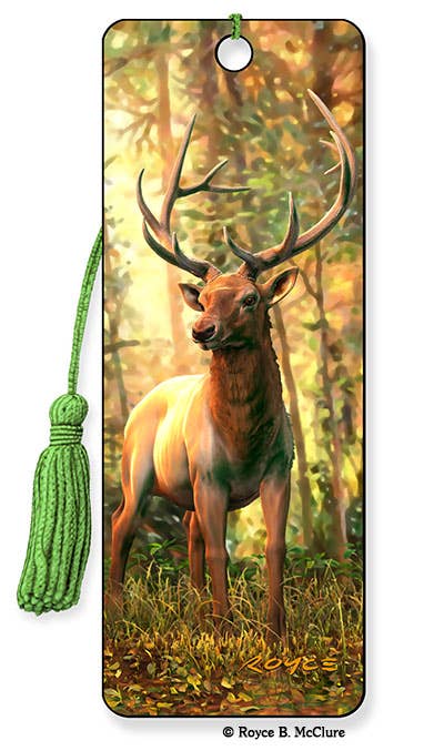 Elk 3D Bookmark | Made in the USA