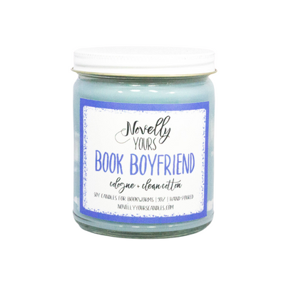 Book Boyfriend candle | Handmade in the USA