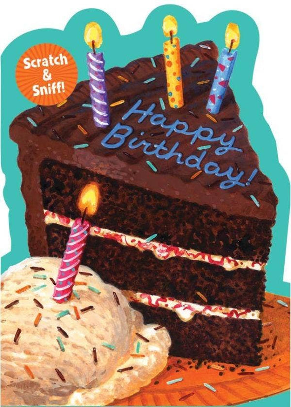 Chocolate Cake Scratch & Sniff Card