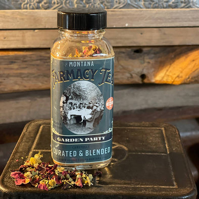 Garden Party Tea in a glass jar
