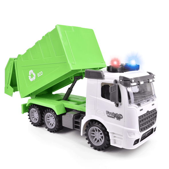 Garbage Truck Toys with Lights and Sounds