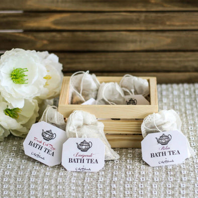 Essential Oil Bath Tea Single Bags