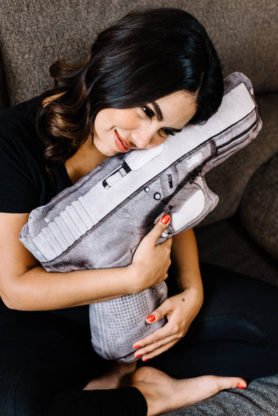Automatic Handgun Pillow