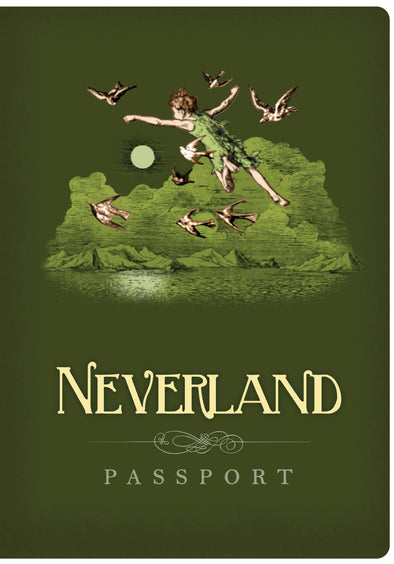 Neverland Passport Notebook