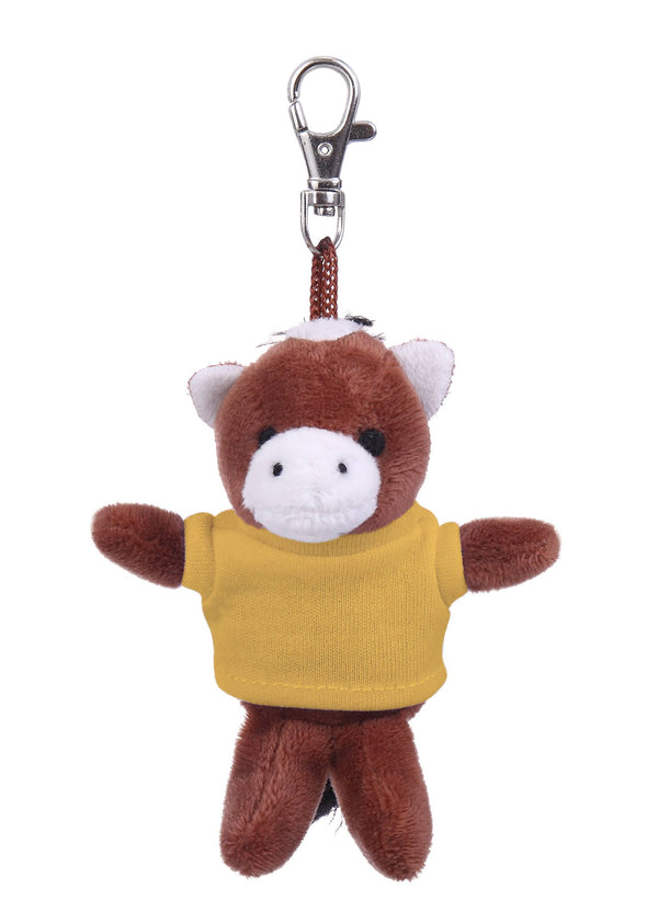 4" Keychain - Horse with/without customized shirt