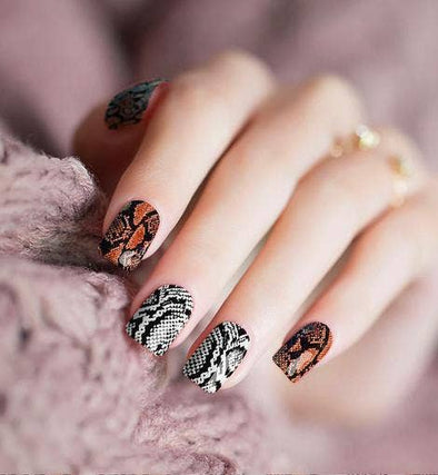 Cobra Nail Polish Sticker