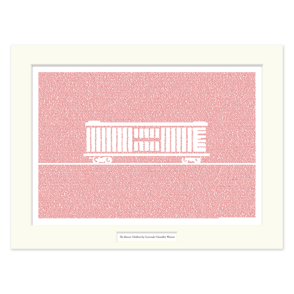 The Boxcar Children Matted Print