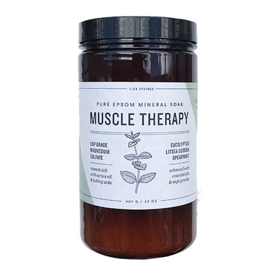 Muscle Therapy Mineral Soak | Sage and Eucalyptus