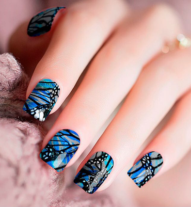 Butterly Effect Nail Polish Sticker