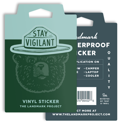 Stay Vigilant Sticker