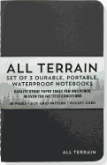 All Terrain Waterproof Notebooks | Set of 3