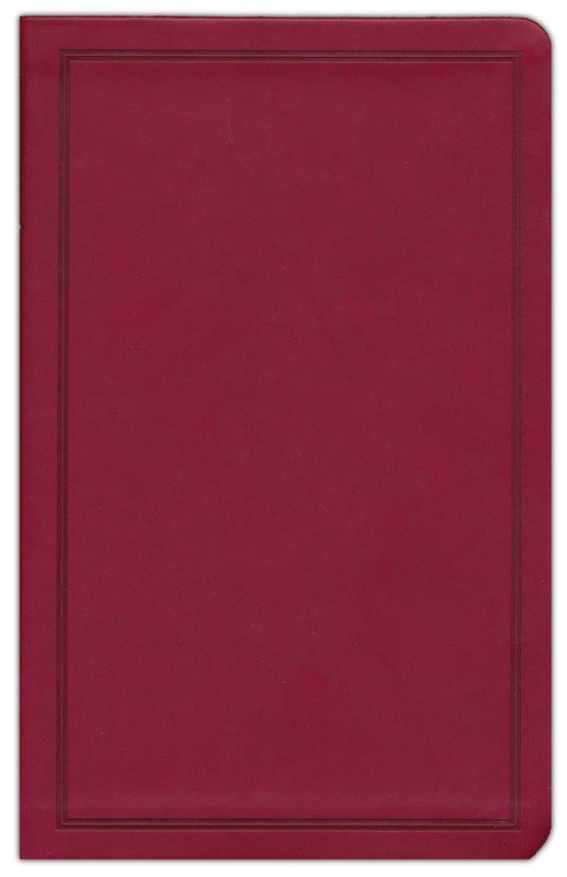 King James Version Gift Bible | Burgundy Faux Leather