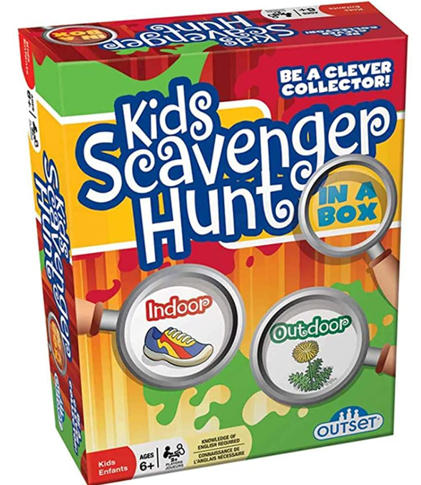 Kids Scavenger Hunt In A Box | Indoor and Outdoor Options