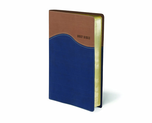 NIV Gift Bible | Faux Leather | Blue and Brown