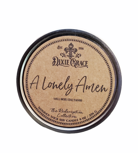 A Lonely Amen Candle | Made in the USA