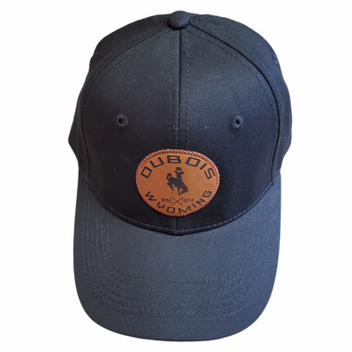 Dubois Wyoming leather patch full ball cap
