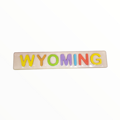 Wyoming Puzzle - Made in the USA!