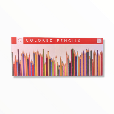 24 Colored Pencils with Sharpener | Frank Lloyd Wright Collection