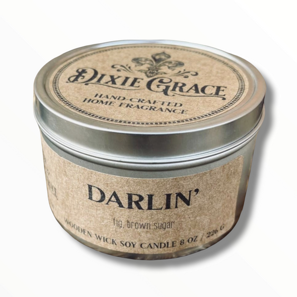 Darlin' - Wooden Wick Candle