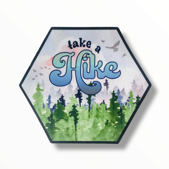 Take a Hike sticker